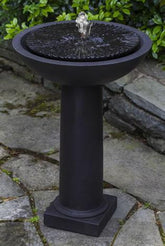 Photo of Campania Equinox Birdbath Fountain - Exclusively Campania